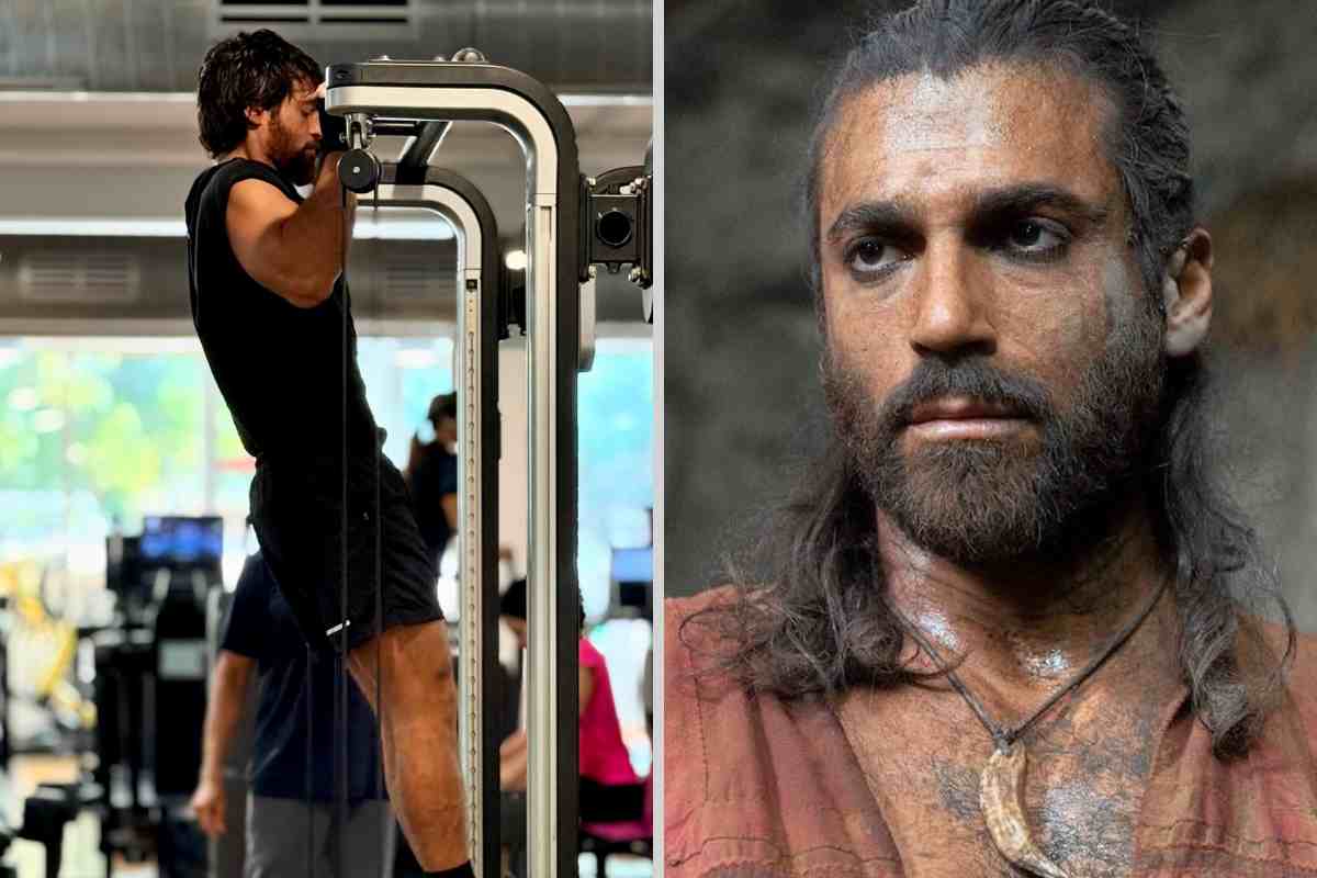 can yaman si allena e in una scena di sandokan