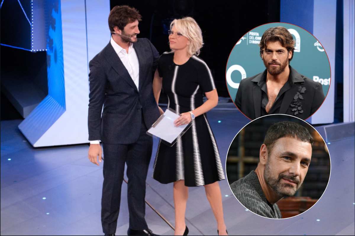 Maria De Filippi abbraccia Stefano De Martino