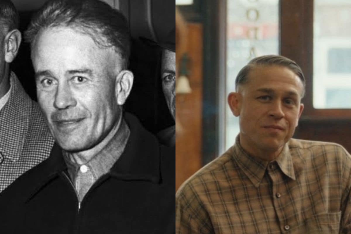 screen ed gein e charlie hunnam sul set di monster