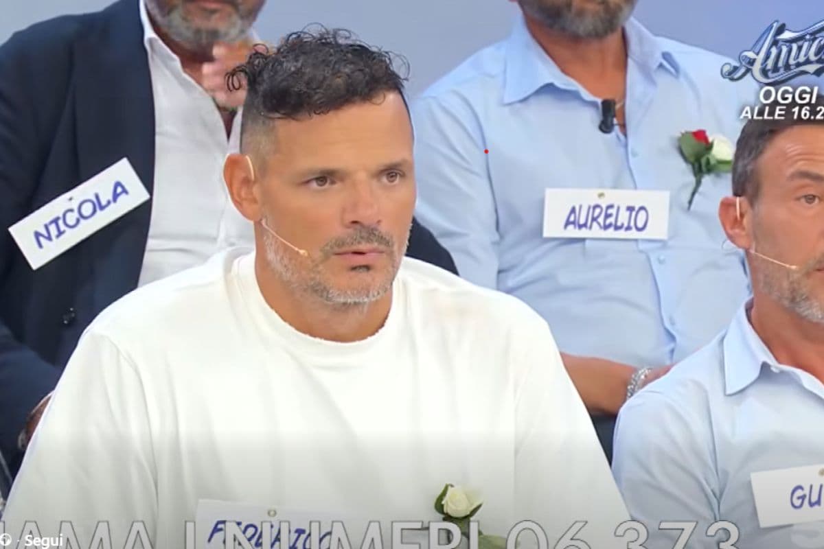 screen puntata uomini e donne di federico mastrostefano