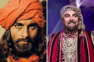 kabir bedi in sandokan e una recente immagine di scena