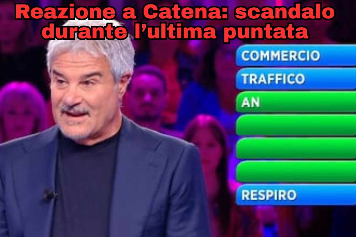 pino insegno reazione a catena scritta